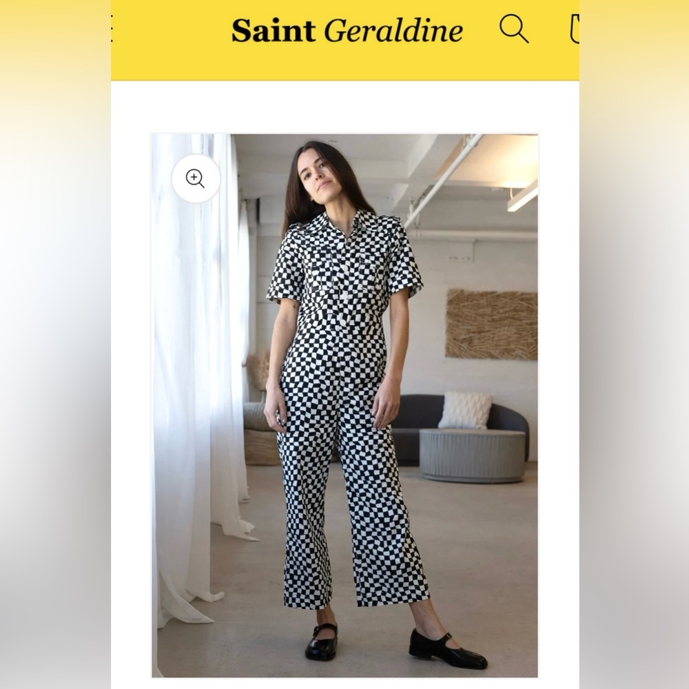 Marr’s Coverall Gordon Check In Caviar